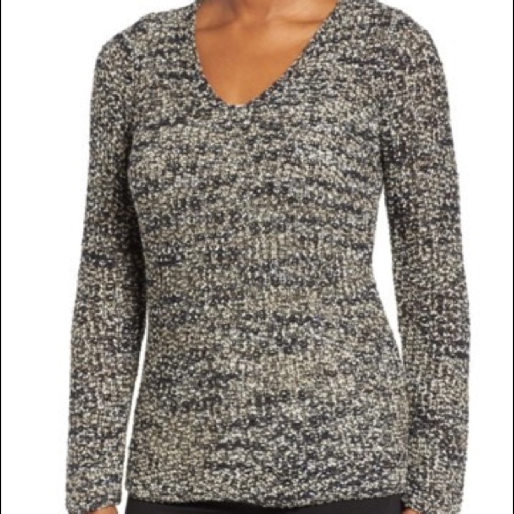 Nic And Zoe Galaxy Ribbon Yarn Sweater